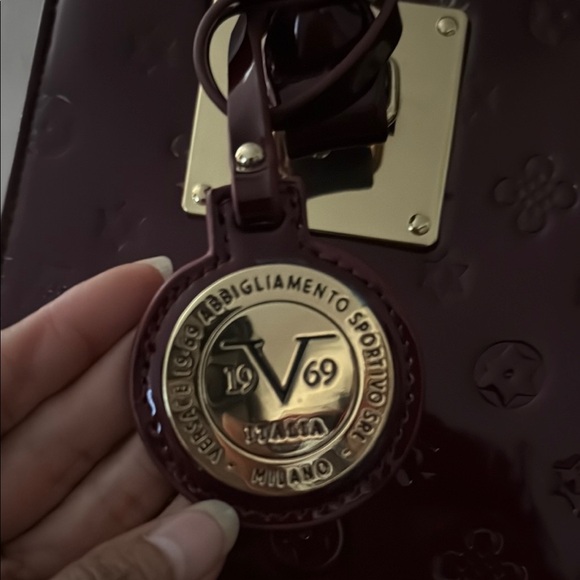 NWT Versace 1969 Italian Tote with Textured Finish - Picture 3 of 5